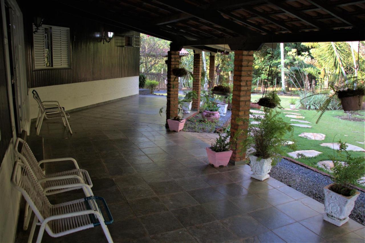 Chapada dos GuimarãesCasa Unica Com Piscina E Lareira A 1,2 Km Do Centro别墅 外观 照片